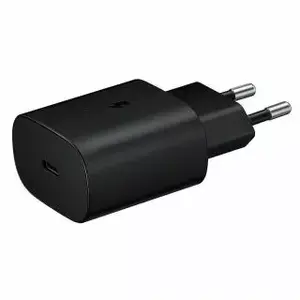 USB-C ceļojumu lādētājs Samsung EP-TA800EBE 25W, melns