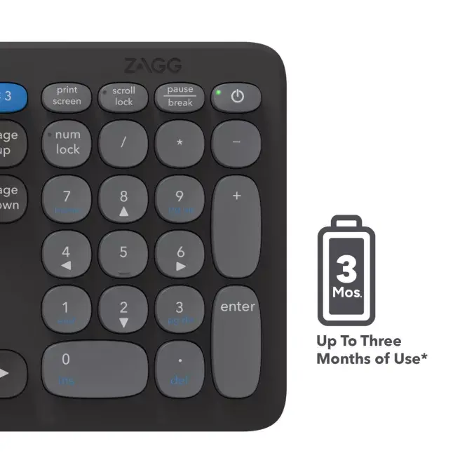Zagg Pro 17 Bluetooth full-size keyboard Photo 3