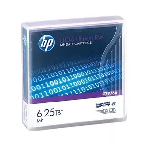 HPE LTO-6 Ultrium RW Tukša datu lente 6,25 TB 1,26 cm