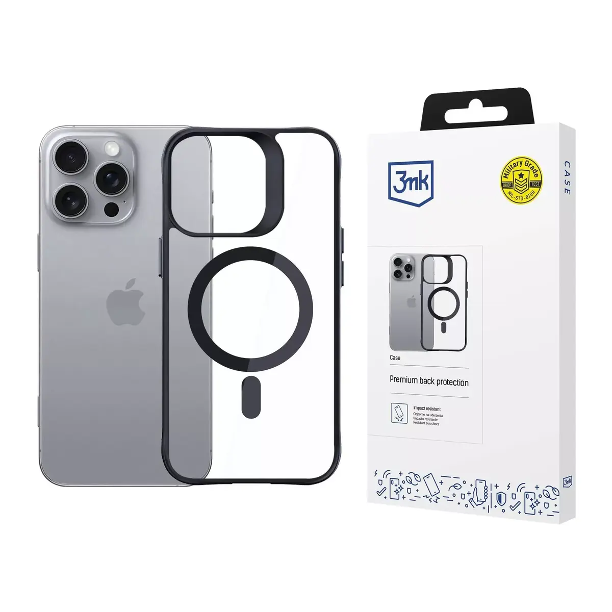 3MK Satin Armor MagCase mobilā telefona vāks iPhone 16 Pro Photo 5