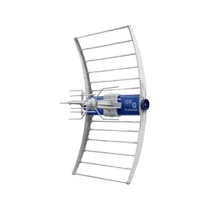 TV DVB‑T/T2 antena ASR IQ 5G 700 PROTECTED 2023 ar barošanas bloku ZZA‑7, Telkom Telmor