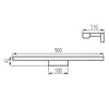Kanlux 26685 LED настенный светильник 15 Вт Photo 10