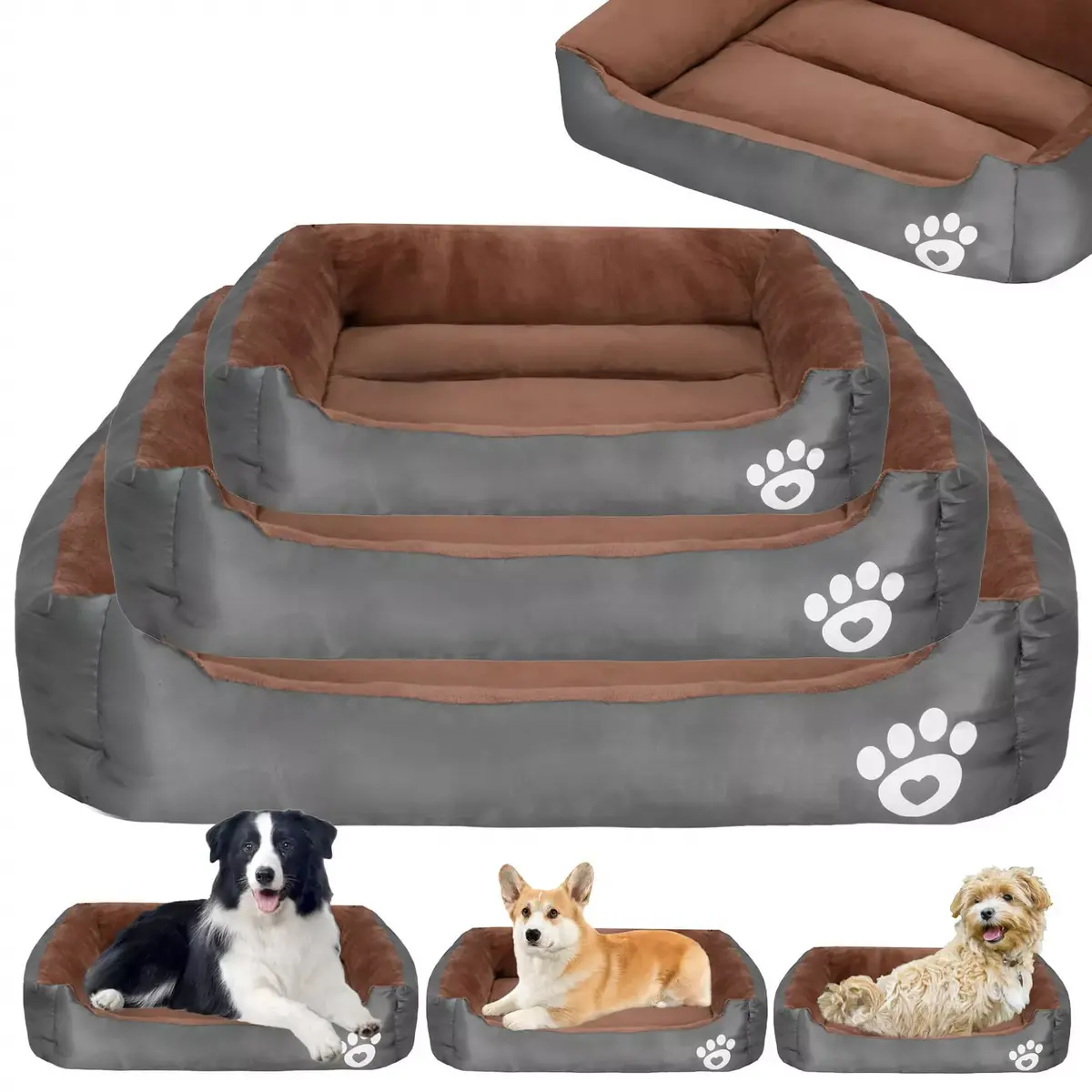 Pet beds Springos PA0329 set of 3 Photo 7