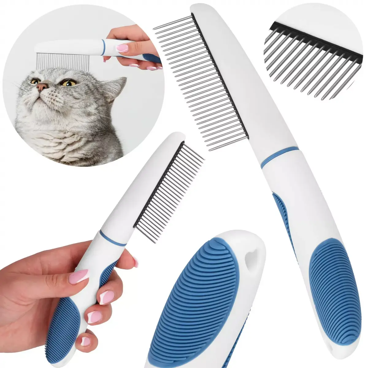 Cat comb Springos PA0263 22.5 cm Photo 3