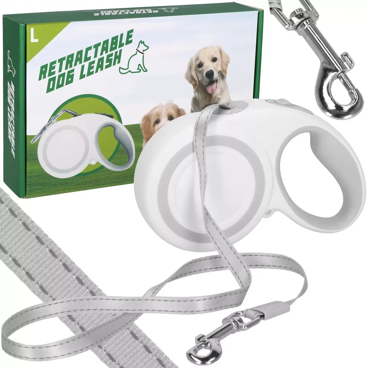 Dog leash Springos PA0257 — 5 m retractable Photo 3