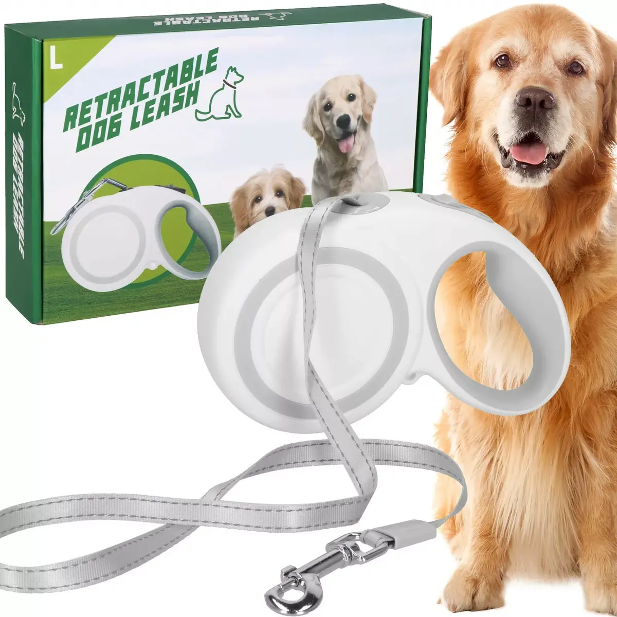 Dog leash Springos PA0257 — 5 m retractable Photo 5