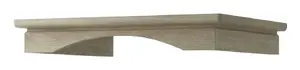 Decorative panel FABER 112.0693.759 for cooker hood, wood finish, replacement accessory