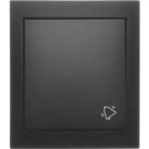 Кнопочный звонок Kontakt‑Simon Aquaclick ACD1/49 — 10 AX, 250 V, черный
