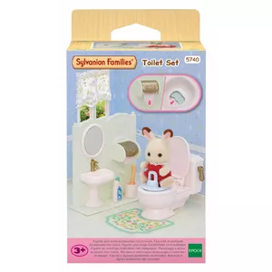 Toilet set Sylvanian Families 5740SYL recommended for ages 3 to 99
