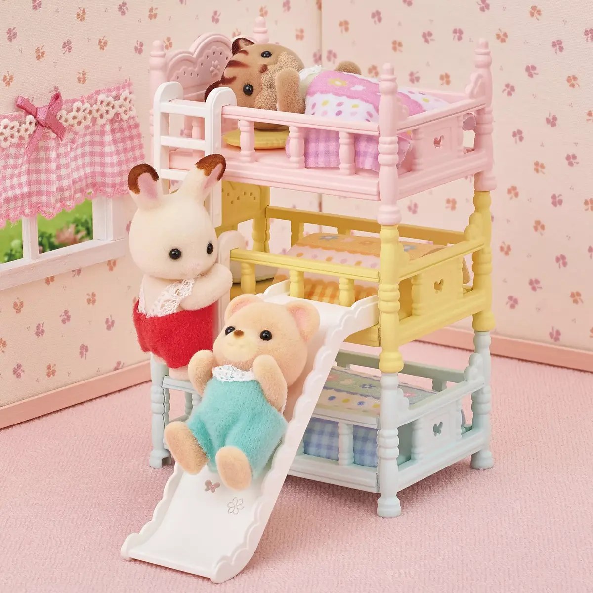 Строительство Sylvanian Families Трехъярусные кровати Photo 5