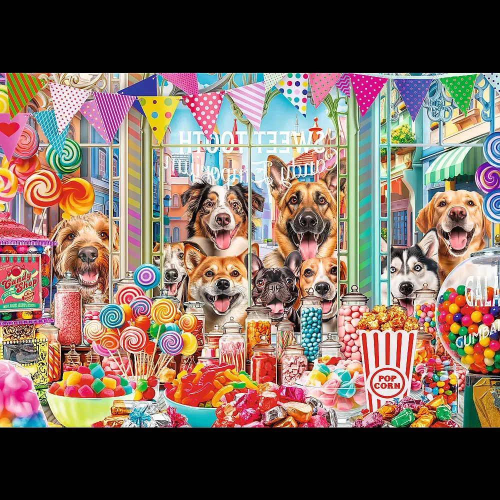 TREFL Fluffy friends puzļu komplekts — 2×500 gab. Photo 3