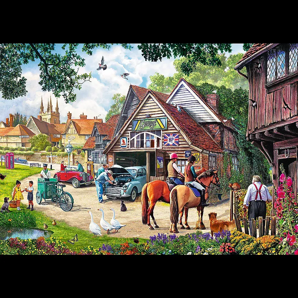 TREFL Idyllic life puzzle set — 2×500 pcs Photo 2