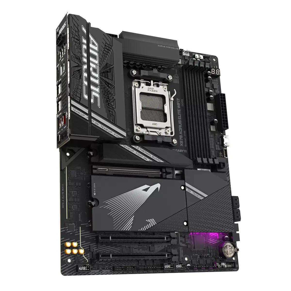 GIGABYTE X870 AORUS ELITE WIFI7 ATX материнская плата Photo 3