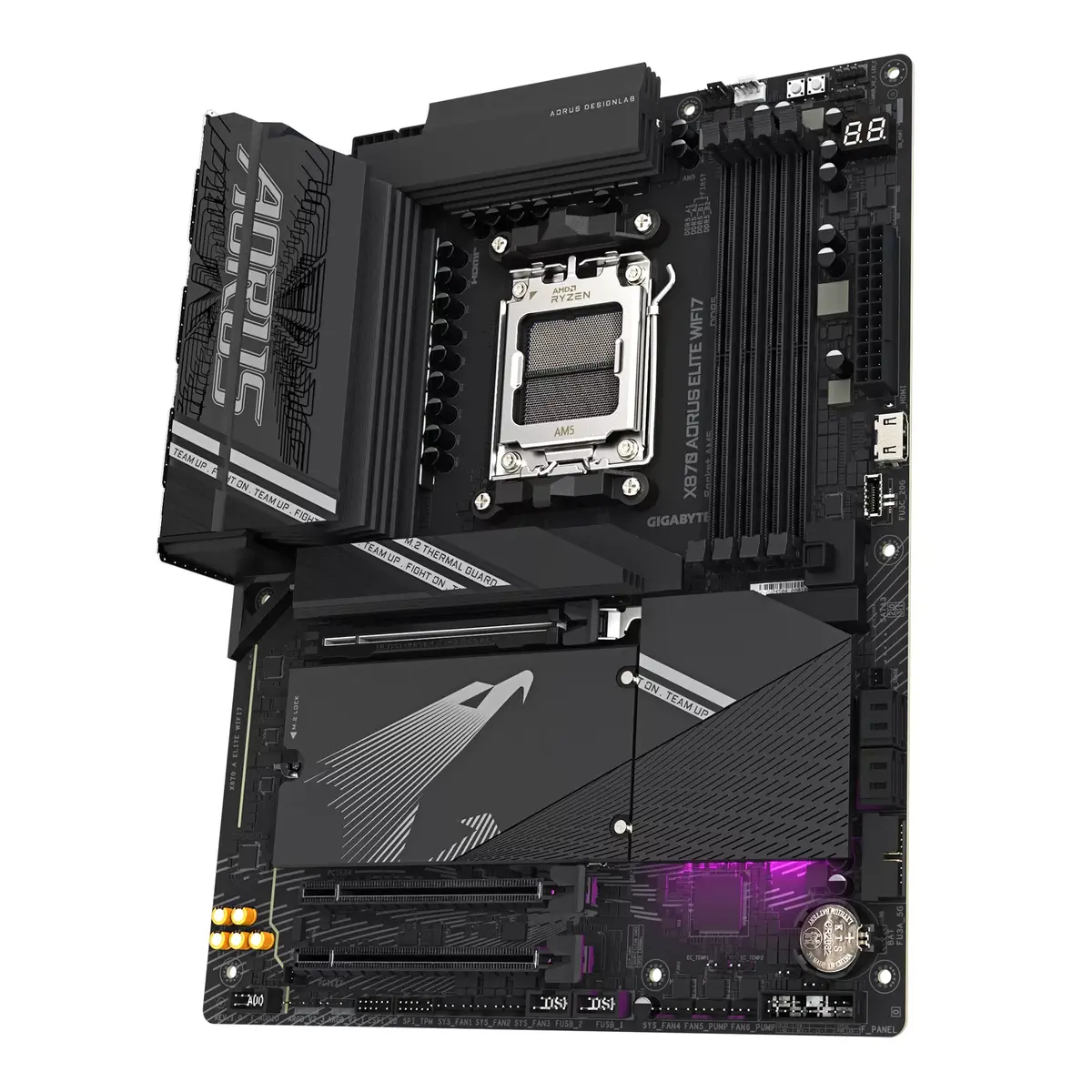 GIGABYTE X870 AORUS ELITE WIFI7 ATX материнская плата Photo 4