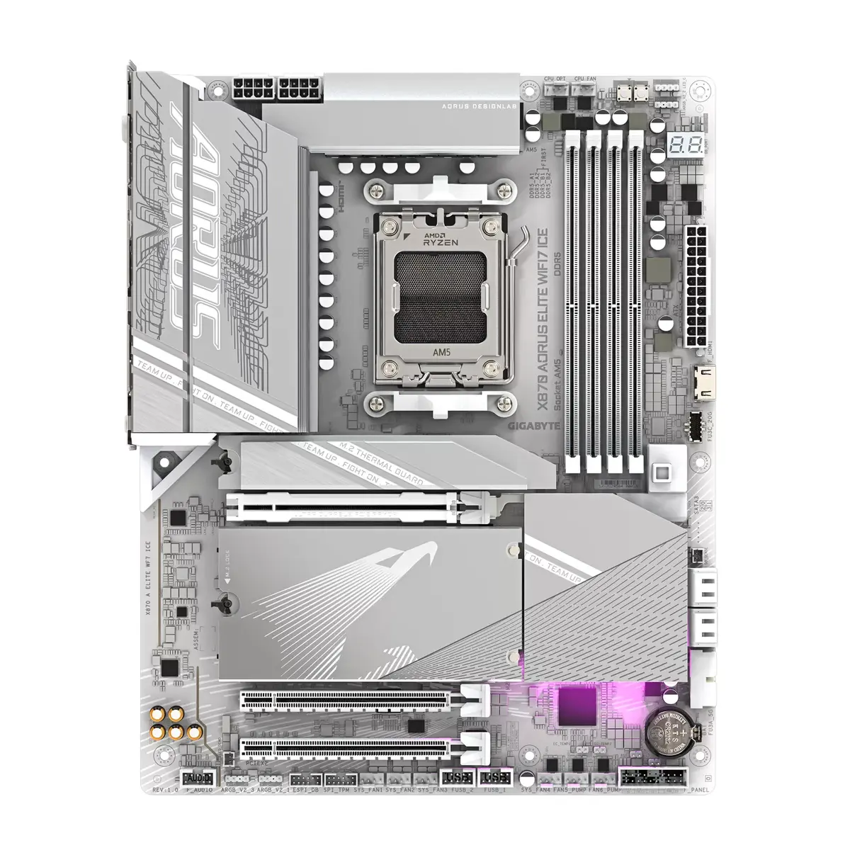 Материнская плата GIGABYTE X870 AORUS ELITE WIFI7, X870 Photo 2