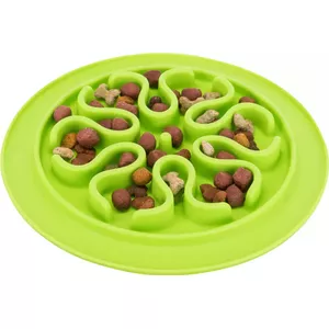 TRIXIE Slow Feed Round Silicone Assorted Colours 240mm
