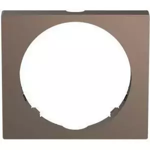 Electrical frame Busch‑Jäger Wächter Design Square Brown — model 2CKA006800A3093, square decorative wall frame