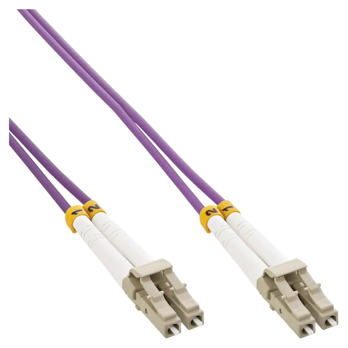 InLine optiskais divpusējais kabelis LC/LC 50/125µm