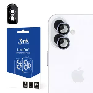 3MK Lens Protection Pro Защитное стекло для камеры Apple iPhone 16 Plus 16 Устойчивость к царапинам Закаленное стекло