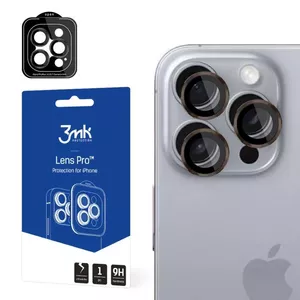 Защитное стекло для камеры 3MK Lens Protection Pro Apple iPhone 16 Pro Max Противоударное