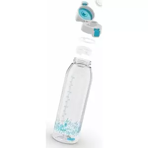 Спортивная бутылка Sigg Total Clear ONE MyPlanet 1500 мл, пластик, aqua, высота 330 мм