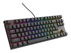 Genesis Thor 303 TKL Mechanical Gaming Keyboard USB Wired US English Layout RGB LED Backlight Black Color