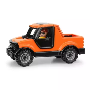Mechanical toy truck Lena Pick up 01628 — durable design, high performance