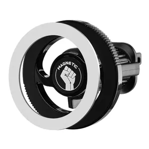 Car mount Obal:Me MagFixxer OMMCH Black for magnetic attachment of phones and small tablets