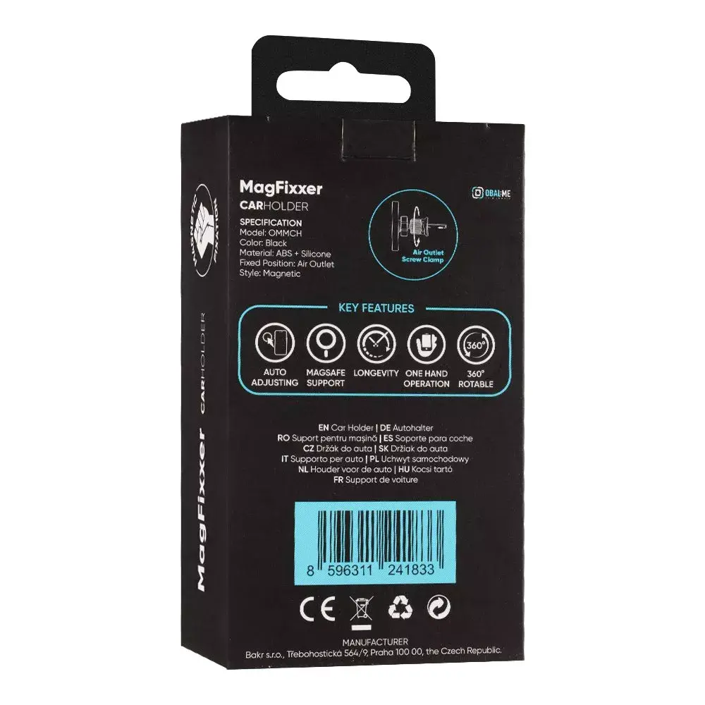 Car mount Obal:Me MagFixxer OMMCH Black Photo 4