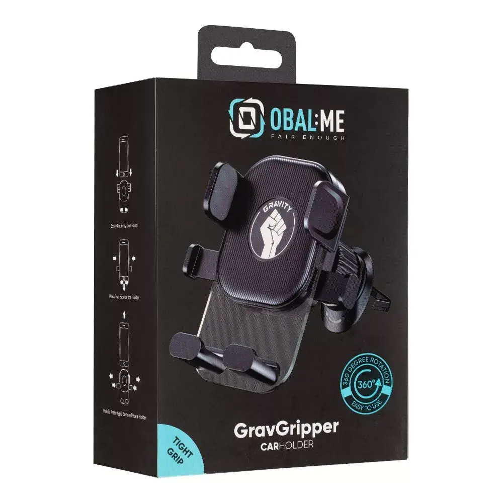 Car holder Obal:Me GravGripper Black OMGCH Photo 2