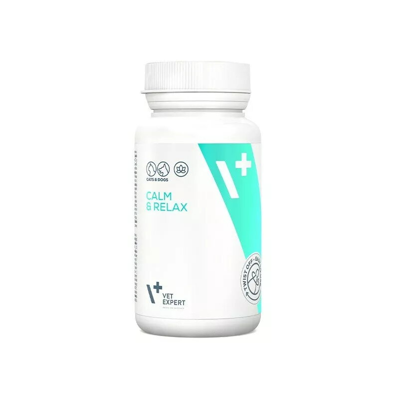 Nomierinoša papildviela VETEXPERT Calm&Relax 30 kapsulas