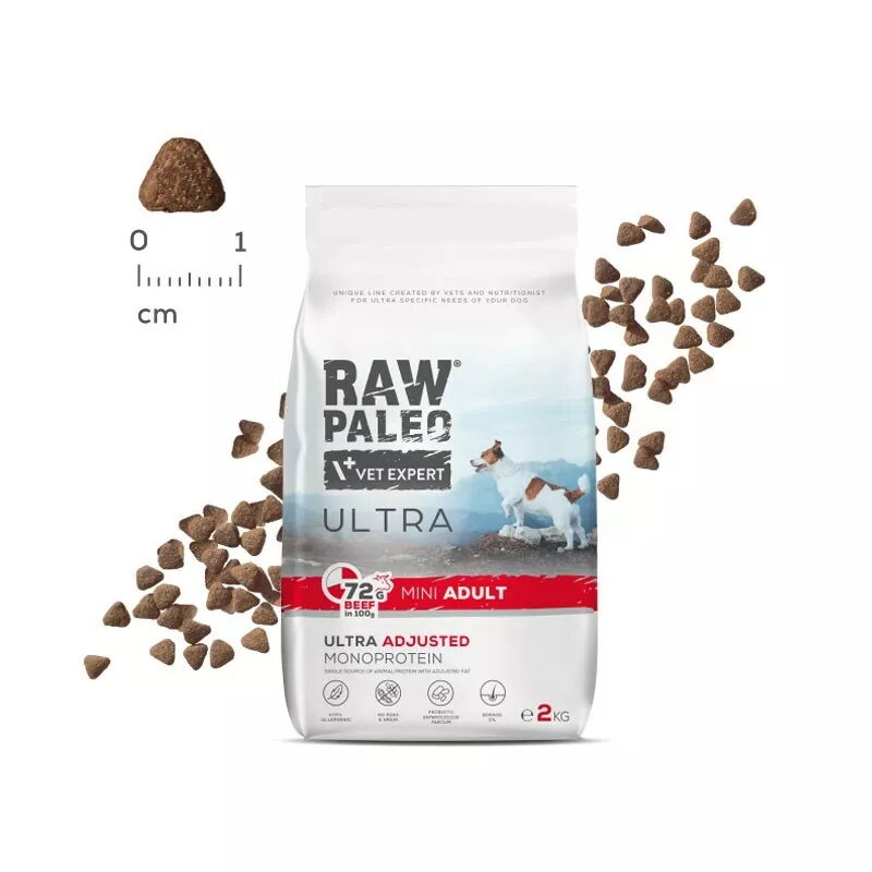 Sausais barība suņiem VETEXPERT RAW PALEO