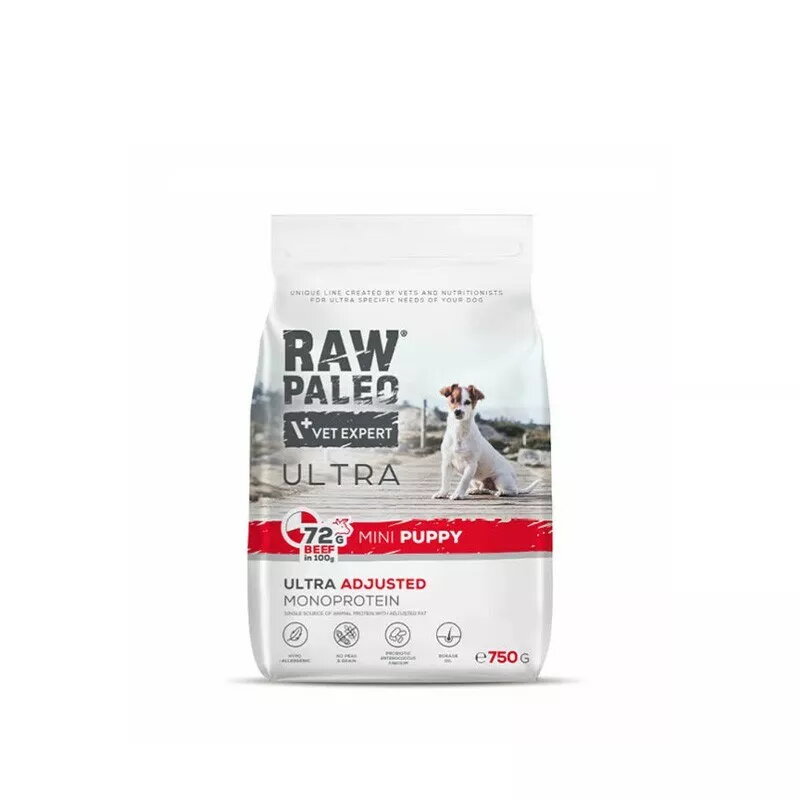 Sausais barība suņiem VETEXPERT RAW PALEO