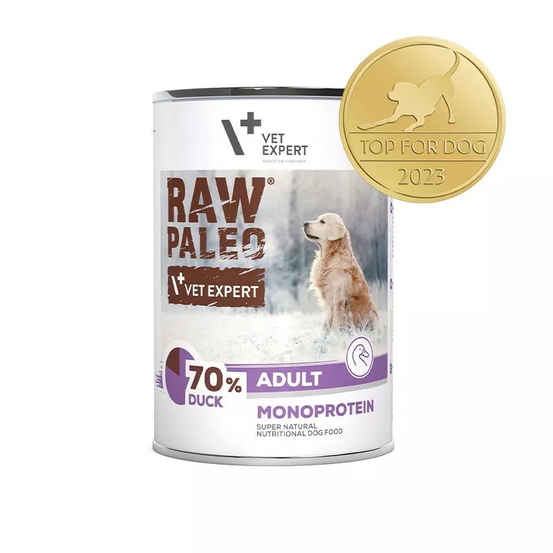 Mitrā barība suņiem VETEXPERT RAW PALEO