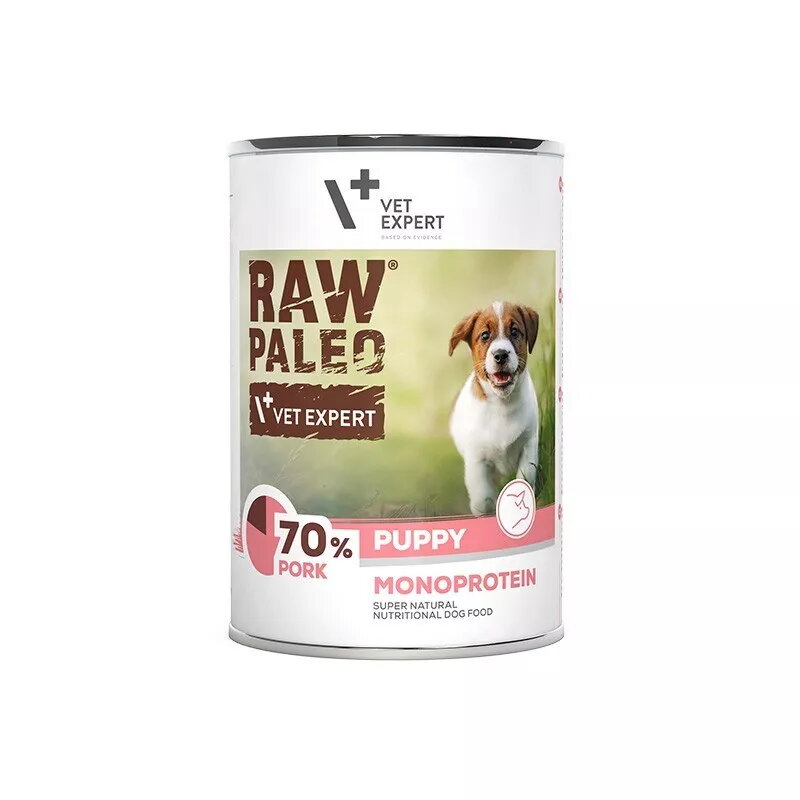 Mitrā suņu barība VETEXPERT RAW PALEO