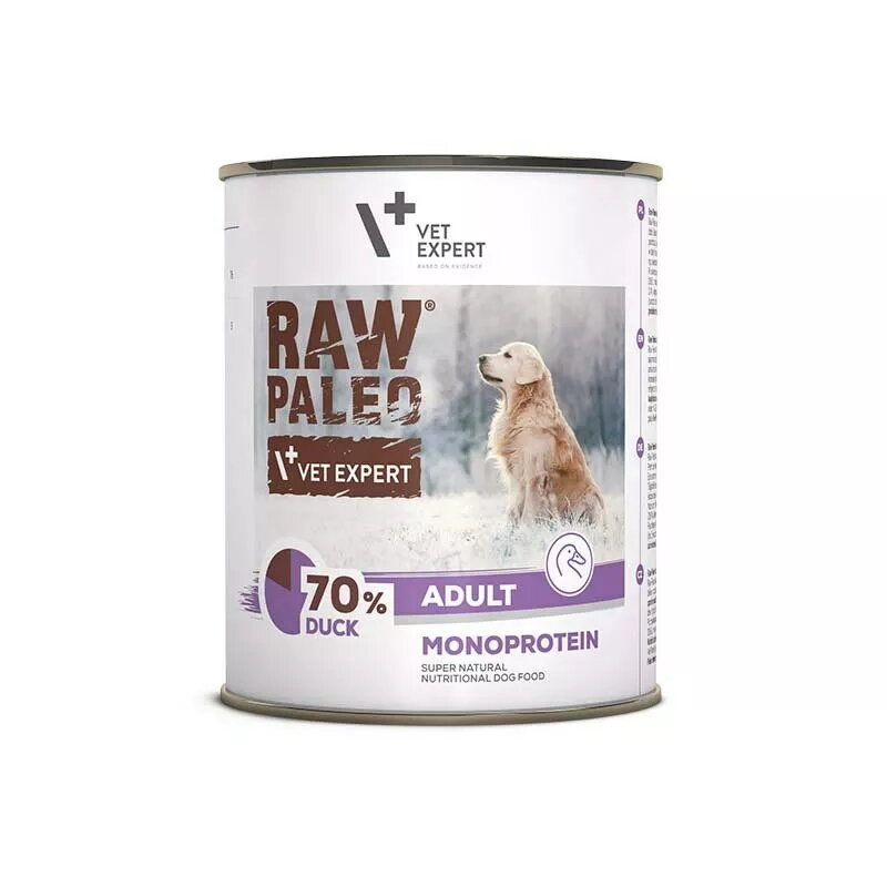 Mitrs suņu barība VETEXPERT RAW PALEO