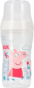 Детская бутылочка Nuk Perfect Match Peppa Pig 260 мл, белая