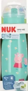 Бутылочка для кормления Nuk Mini‑Me Peppa Pig 450 мл, зелёная