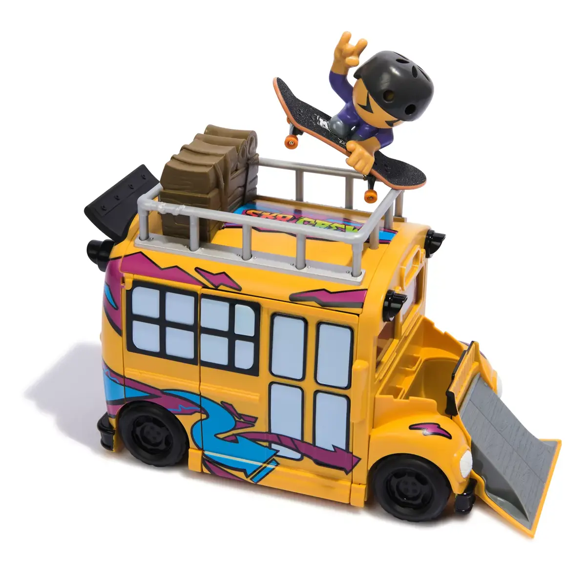 Autobuss Tech Deck Sk8 Crew 2-in-1 Pārvēršamais Photo 7