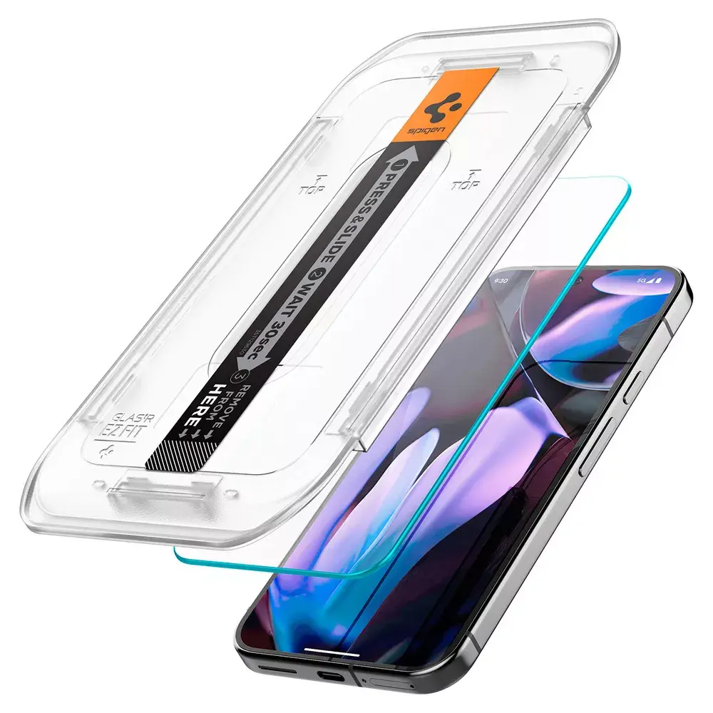 Spigen stikla ekrāna aizsargs Google Pixel 9 / 9 Pro Photo 4