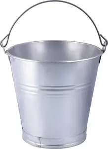 Galvanized Steel Bucket 15 L — No name WIA 15 ZNC