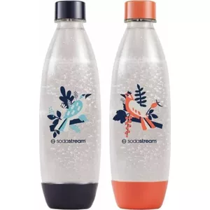 SODASTREAM Bottle Fuse Birds 2×1 L reusable PET bottles for SodaStream carbonating systems
