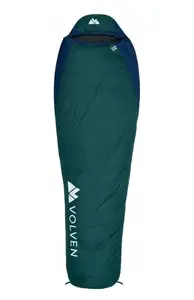 Спальный мешок Naturehike POLARIS EVO — правый замок, зелёный