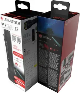 Ручной фонарь Led Lenser 502987, компактный алюминиевый корпус, 1000 лм, 4800 мА·ч аккумулятор, IP68, 8000 К, 176 мм, 41 г