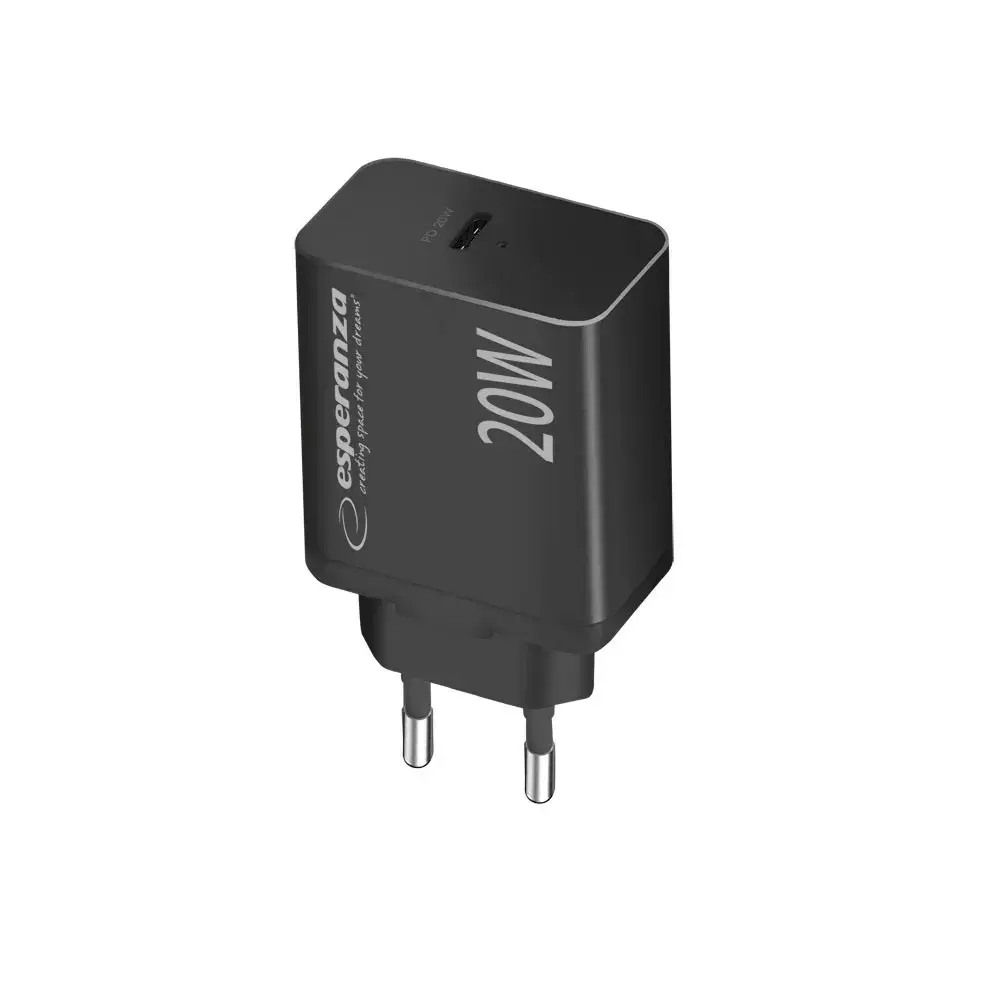 Tīkla lādētājs ESPERANZA EZC104K 20W Photo 4