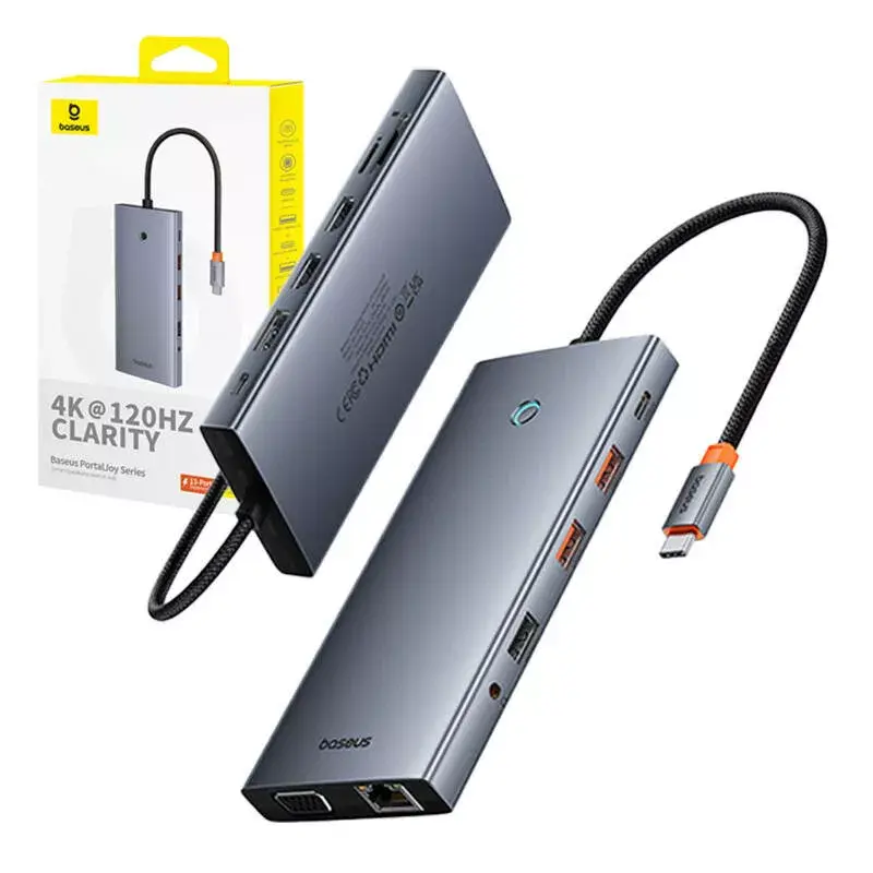 Baseus PortalJoy B00053002811-01 USB-C мультипортовый хаб Photo 9