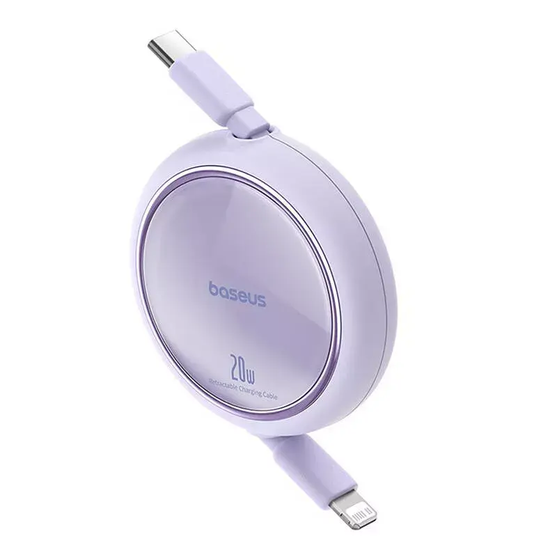 Baseus Free2Pull USB-C uz Lightning kabelis 20W 1 m Photo 2