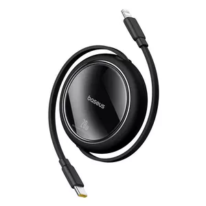 USB-C to Lightning Retractable Cable Baseus Free2Pull 20W 1m, Black