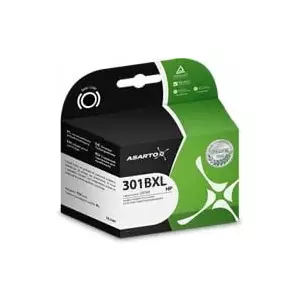 Картридж Asarto HP 301XL — черный высокоемкий заменяемый картридж AS-H301BKXL