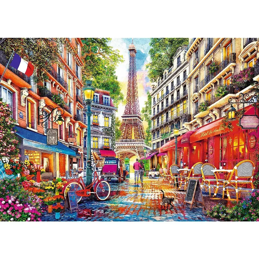 TREFL Puzzle 2x500 gab. — Eiropas galvaspilsētas Photo 2